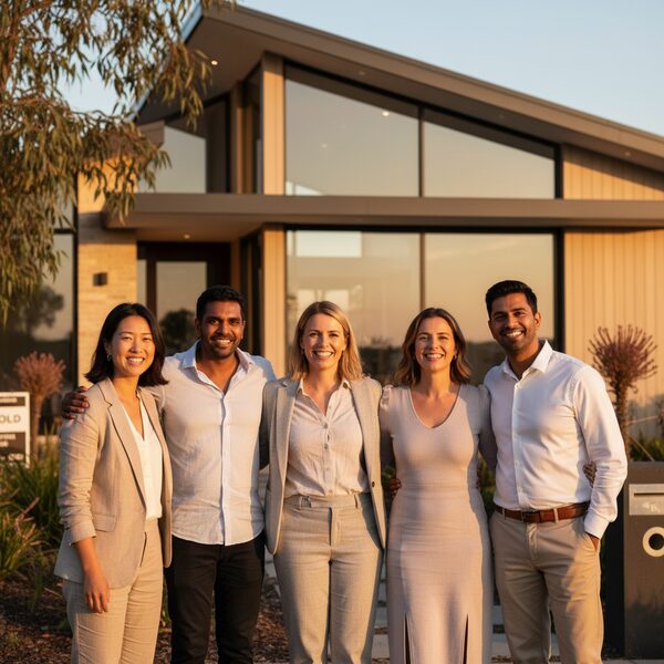 Family and friends buying property together in Australia