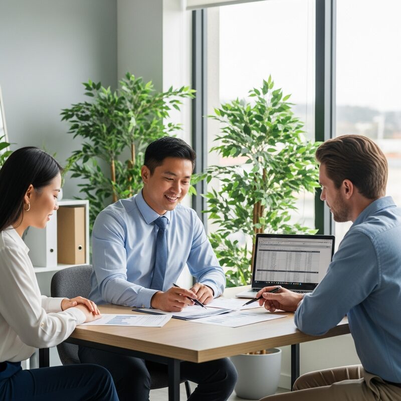 Finance Hub mortgage broker helping clients compare home loan options