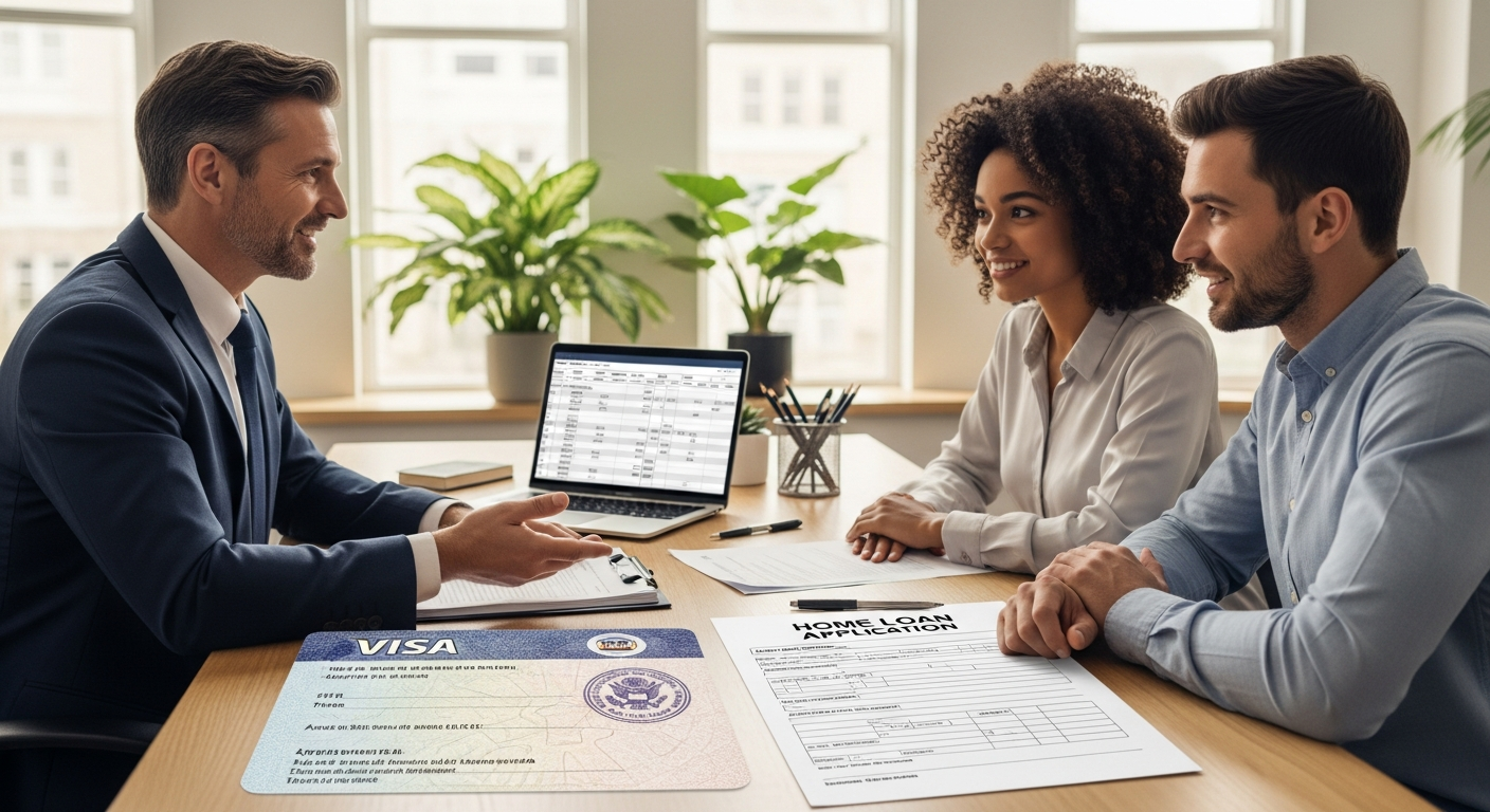 Visa holder clients buying their first Australian home