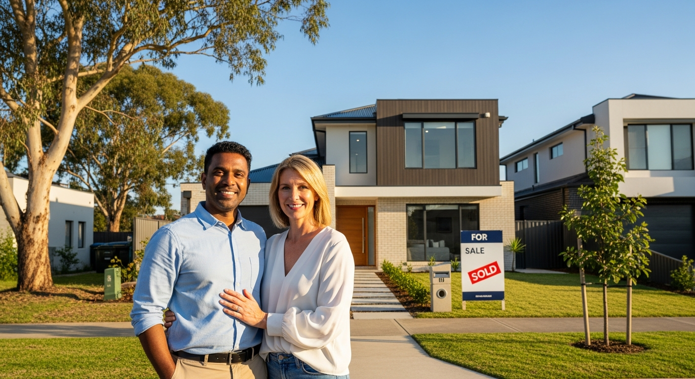 Couple reviewing SMSF property investment options